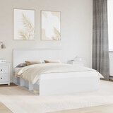  Krevetna konstrukcija Bijelo 160 x 200 cm Čvrsto borovo drvo | shoptok.hr