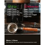 KOFIKOFI brez dna portafilter 58 mm za Gaggia kavni aparat | Shoptok.si