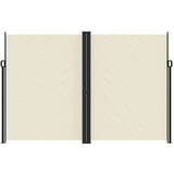 vidaXL Bočna tenda na uvlačenje krem 220 x 1000 cm Cijene