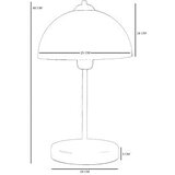Opviq 8894-4 red table lamp | ePonuda.com