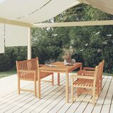  4-dijelni vrtni blagovaonski set od masivne tikovine | shoptok.hr