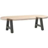  Noge za klub stolić A-oblika 2 kom antracit 50 x (30-31) cm čelik | Eponuda.com