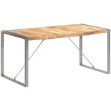  Blagovaonski stol 160x80x75 cm od masivnog grubog drva manga | shoptok.hr
