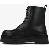 Dockers Gležnarji z vezalkami črna / bela | Shoptok.si