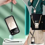 ShellBox Dot MagSafe kompatibilna vodootporna maskica za iPhone 17 Pro - crna | shoptok.hr