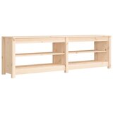 Maison Chic Klop za čevlje - Sedež za čevlje 160x36,5x50 cm trdna borovina, (21778305) Cene