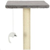  Penjalica za mačke sa stupovima za grebanje 95 cm siva | shoptok.hr