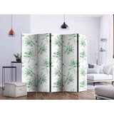 Artgeist PARAVAN 225/172/3 cm zelena, bela | Shoptok.si