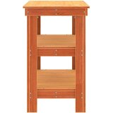  Radni stol Voštano smeđa 78.5 x 50 x 80 cm Masivna borovina | shoptok.hr