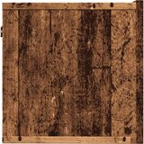 vidaXL 2-dijelni zidni TV ormarić Staro drvo 80x30x30 cm | shoptok.hr