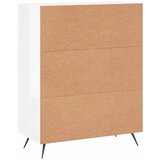  Komoda sjajna bijela 69,5x34x90 cm od konstruiranog drva | Eponuda.com