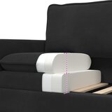 SOFA Crna 156 x 81 x 87,5 cm Baršun | shoptok.hr
