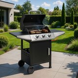 Multi Garden plinski roštilj 10,2 kW – velika rešetka, 3 plamenika, termometar i regulator | shoptok.hr