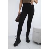 Kesi Cotton trousers with back pockets black | shoptok.hr