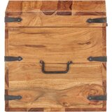  Škrinja od masivnog bagremovog drva 40 x 40 x 40 cm | shoptok.hr