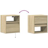  Zidni TV ormarići LED 2 kom boja hrasta sonome 41x31x45 cm | Eponuda.com
