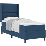  Krevet s opruga kutije s jastukom Plava 200 x 80 cm tkanina | shoptok.hr