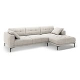 Micadoni Bež kutna garnitura (s desnim kutom/s ležaljkom) Bemy – | shoptok.hr