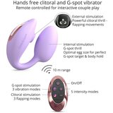 Love To Love Wonderlover - vibrator za G-točku koji stimulira klitoris (ljubičasto) | shoptok.hr