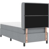  s opruga kutije Svijetlo siva 200 x 100 cm tkanina | shoptok.hr