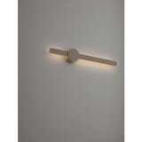 Nova Luce Sivo-bež LED zidna lampa aluminijska Norei – | shoptok.hr