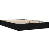  Otomanski krevet Crna 153 x 203 cm Tkanina | shoptok.hr