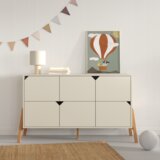 BELLAMY Lotta komoda s 6 predali, latte | Shoptok.si