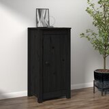 vidaXL komoda crna 40x35x80 cm od masivne borovine Cijene