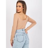 FANCY Blouse-FA-BZ-7552.94P-beige | Shoptok.si