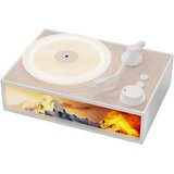 Generic Retro Bluetooth zvočnik Retro prenosni brezžični zvočnik v slogu predvajalnika vinilnih plošč, (21124742) | Shoptok.si