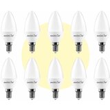 MAX-LED 10x led žarnica - sijalka E14 5W (40W) 460 lm toplo bela 3000K Cene