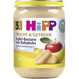 Hipp Bio sadje in žita - jabolko & banana z baby piškotom - 190 g | Shoptok.si