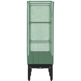  Povišena gredica s pokrovom za staklenik 80 x 40 x 140 cm | shoptok.hr