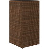  Vrtne sadilice 2 kom smeđa 40 x 40 x 80 cm od poliratana | shoptok.hr
