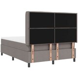 Box spring krevet Sivo-smeđa 140 x 190 cm tkanina | shoptok.hr