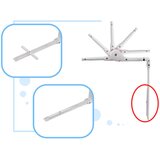  Sigurnosna ograda za krevet 120cm crni | shoptok.hr