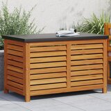 vidaXL Vrtna kutija za pohranu 90x48x55 cm od masivnog drva bagrema | shoptok.hr
