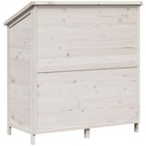  Vrtna Šupa Bijela 106,5 x 56 x 113,5 cm Konstruirano drvo | shoptok.hr