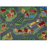 RugsX Preproge REBEL ROADS PREPROGA Village life 90 Podeželje, 140x200 cm Siva | Shoptok.si