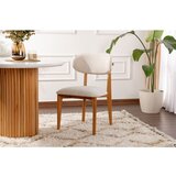 Hanah home stolica lionte - white, dark oak whitedark oak chair set (2 pieces) | ePonuda.com