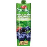 Nectar negazirani sok family borovnica, 1l Cene