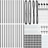  Ograde s šiljcima 26 kom Ø32 mm 60 cm Galvanizirani čelik | shoptok.hr