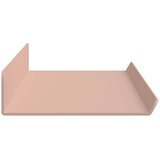  Lebdeća polica Zidne 4 pcs Ružičasta 60 x 8,5 x 2,5 cm Čelik | shoptok.hr