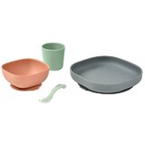 Beaba set od 4 silikonske posude, Mineral | Shoptok.si