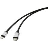 Renkforce USB kabel [1x muški konektor USB-C™ - 1x muški konektor Apple dock lightning] 1.00 m crna boja Cijene