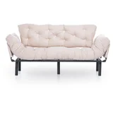 Atelier Del Sofa Nitta Triple - Cream raztegljiv trosed, (21269066)