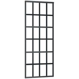 vidaXL Klizna vrata s priborom ESG staklo i aluminij 76 x 205 cm | shoptok.hr