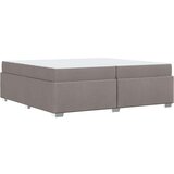  Konstrukcija postelje z vzmetnico Taupe 200 x 200 cm blago, (5000126004) | Shoptok.si