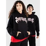 Heavy Metal Pulover s kapuco black