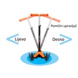 JAMARA romobil za djecu, 3 kotača, svjetla na kotačima, narančasti | shoptok.hr